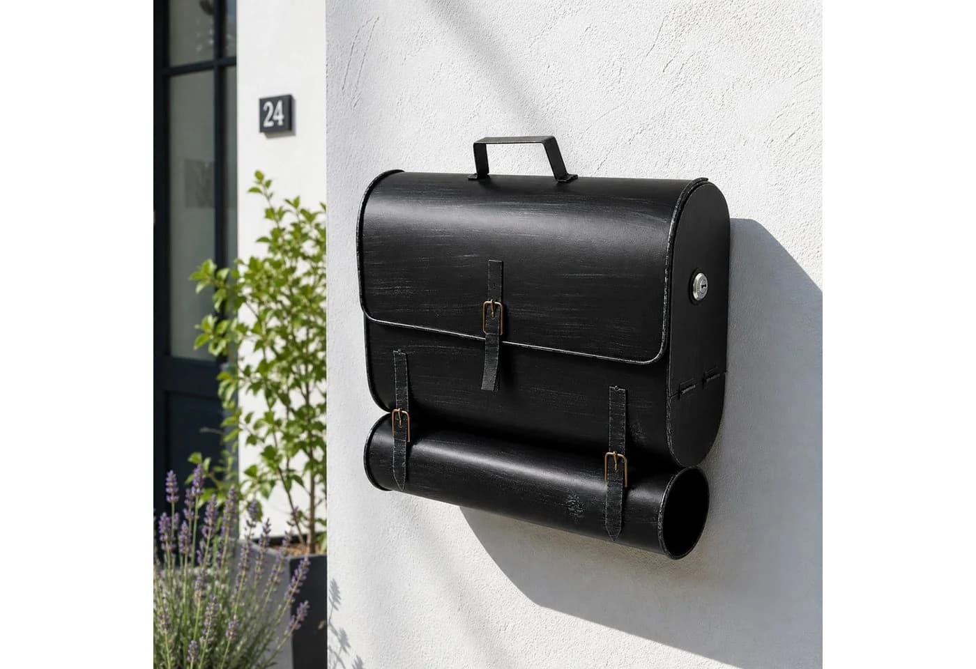 Mojawo Briefkasten Taschen-Design Antik-Look Stahl