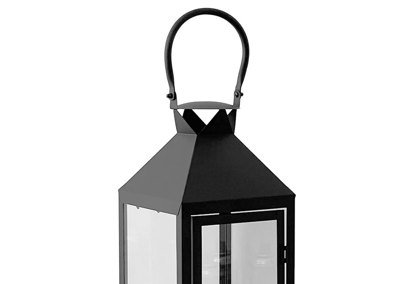 INDA-Exclusiv Laterne Große Garten Metall Glas 54cm - Bild 3