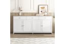 SOFTWEARY Sideboard Weiß Holzwerkstoff Bild 1