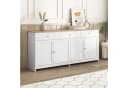 SOFTWEARY Sideboard Weiß Holzwerkstoff Bild 4
