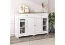 SOFTWEARY Sideboard Weiß Modern MDF Bild 3