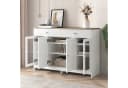 SOFTWEARY Sideboard Weiß Modern MDF Bild 4