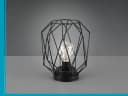 meineWunschleuchte LED Tischleuchte Industrial Draht Schwarz Kabellos Bild 1