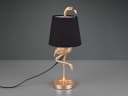 Reality Leuchten LED Tischleuchte Flamingo Gold Schwarz Bild 3