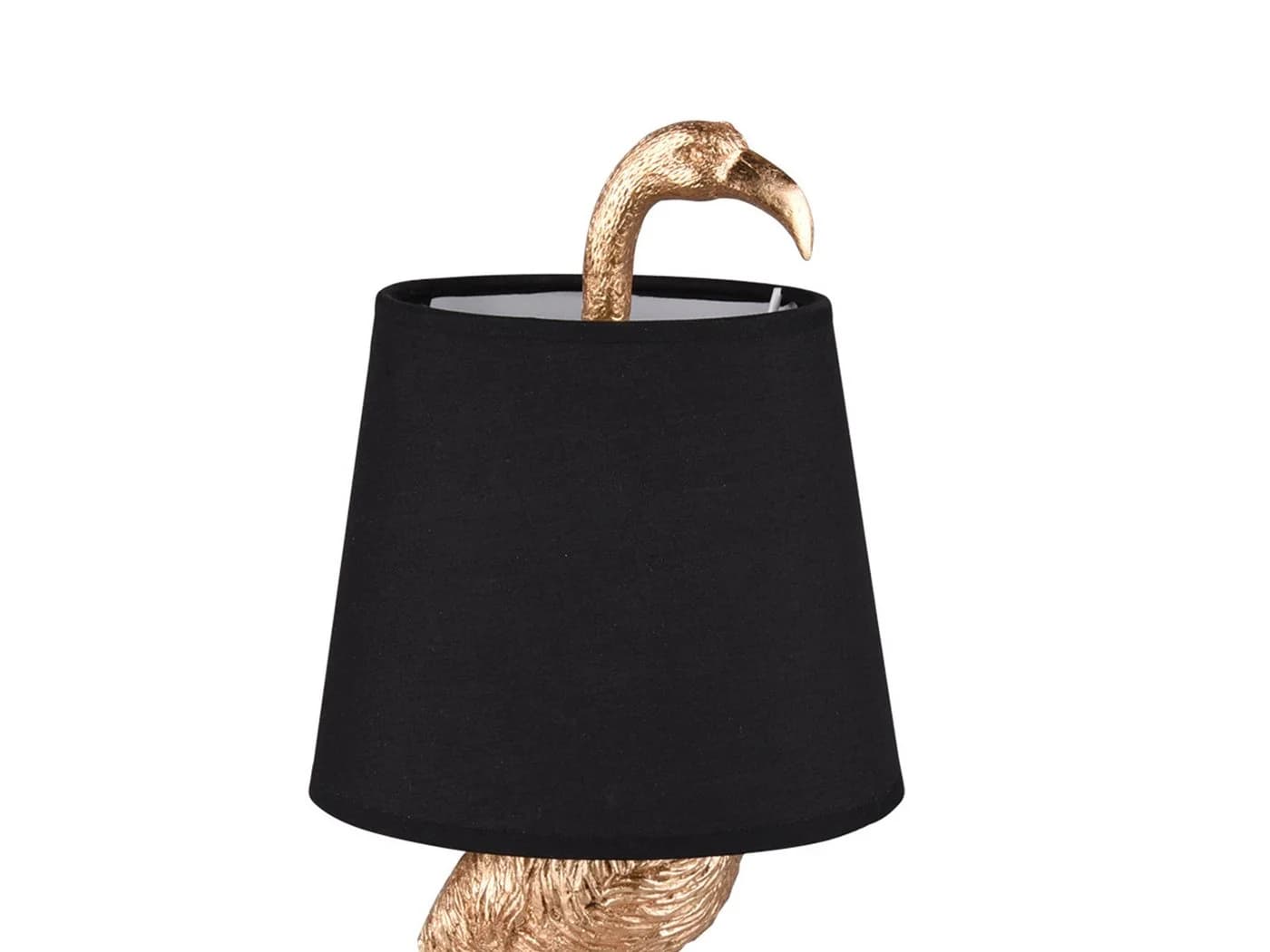 Reality Leuchten LED Tischleuchte Flamingo Gold Schwarz - Bild 5