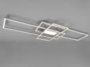 meineWunschleuchte LED Deckenleuchte CANTA Dimmbar Warmweiß Silber Bild 1