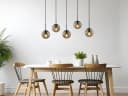TRIO Leuchten LED Pendelleuchte Rauchglas Dimmbar Warmweiß Bild 1