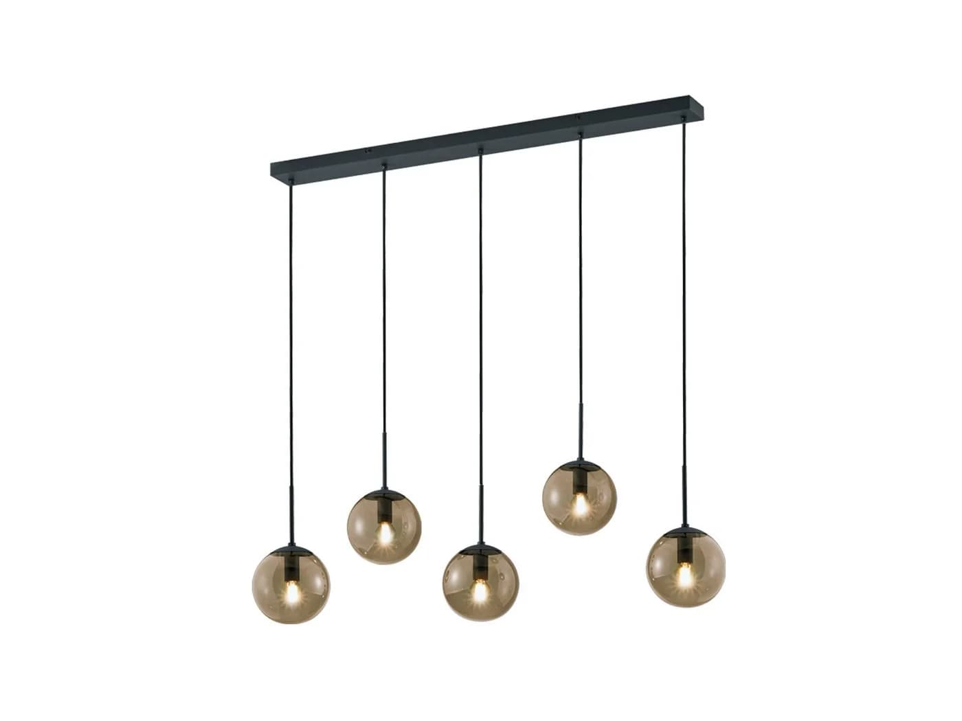 TRIO Leuchten LED Pendelleuchte Rauchglas Dimmbar Warmweiß - Bild 2