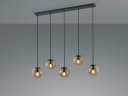 TRIO Leuchten LED Pendelleuchte Rauchglas Dimmbar Warmweiß Bild 3
