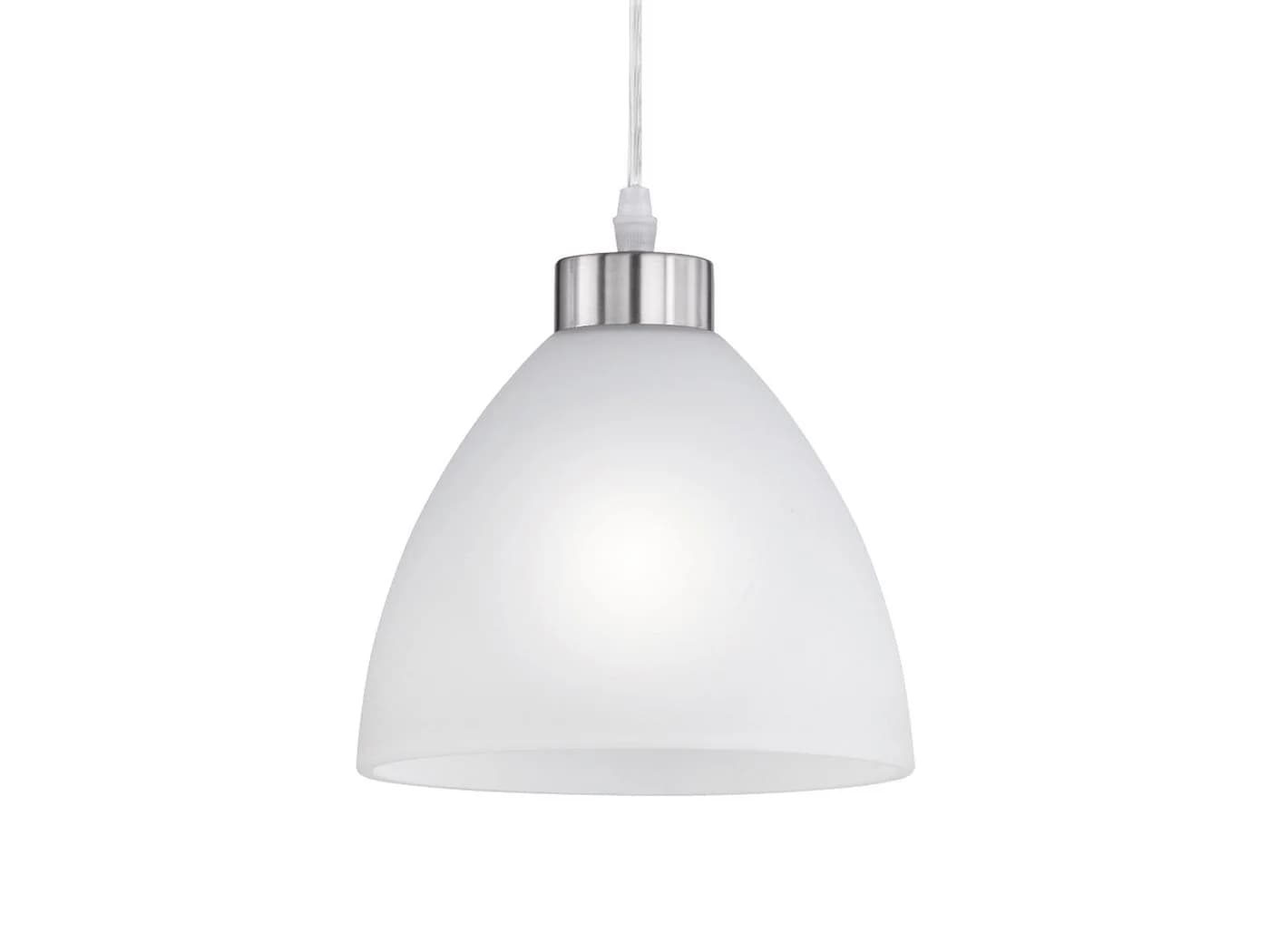 Reality Leuchten LED Pendelleuchte Weiß Dimmbar Milchglas - Bild 2
