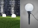 Reality Leuchten LED Kugelleuchte Garten Warmweiß IP44 Bild 1