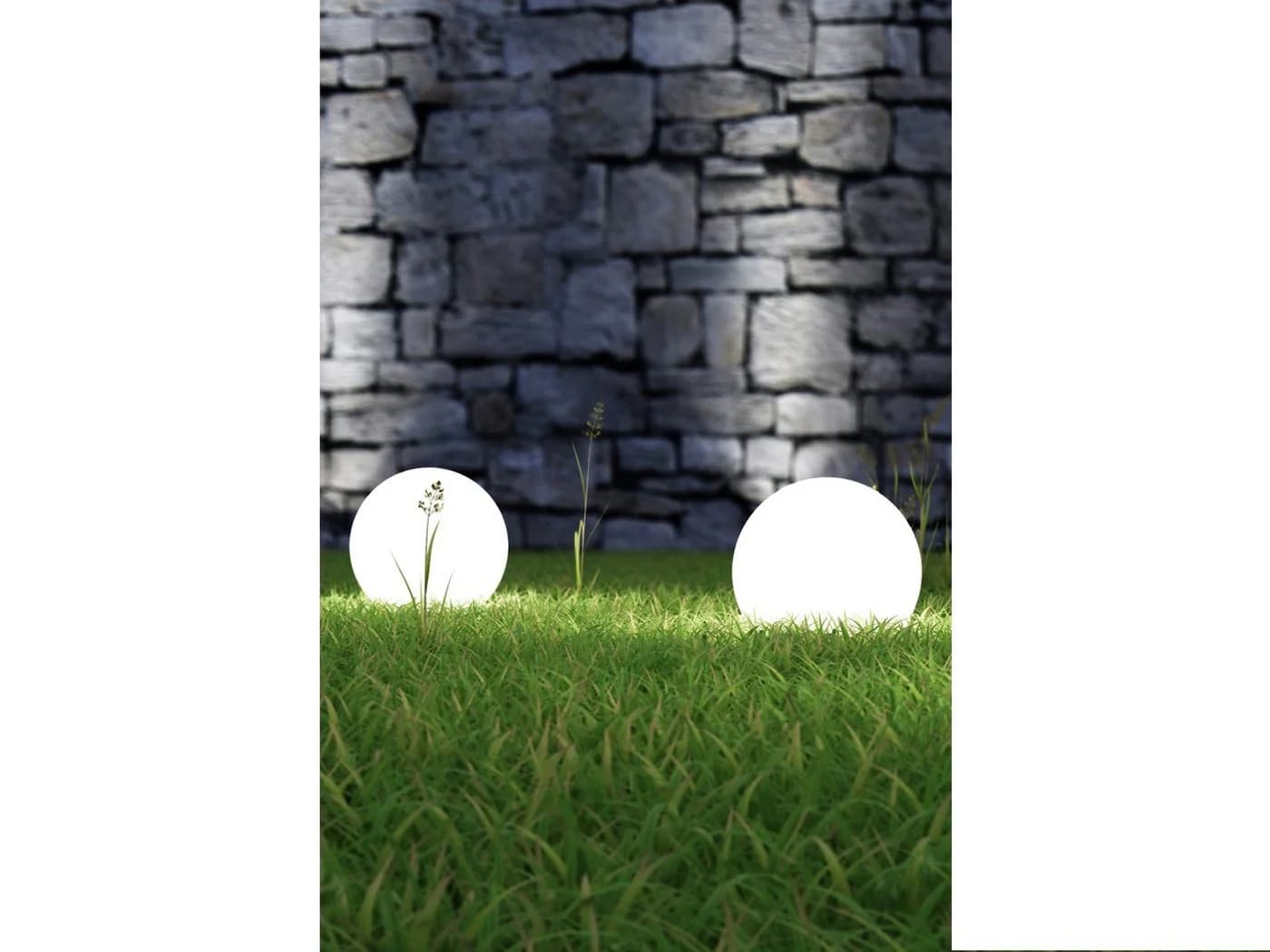 Reality Leuchten LED Kugelleuchte Garten Warmweiß IP44 - Bild 5