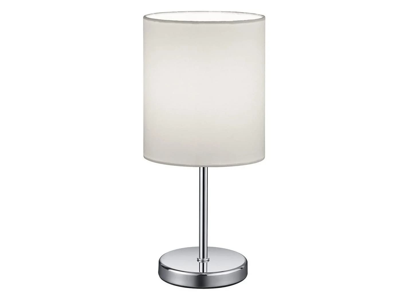 Reality Leuchten LED Nachttischlampe Dimmbar Weiß Chrom - Bild 2