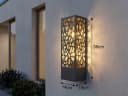 TRIO Leuchten LED Außen-Wandleuchte Edelstahl Grau Bild 4
