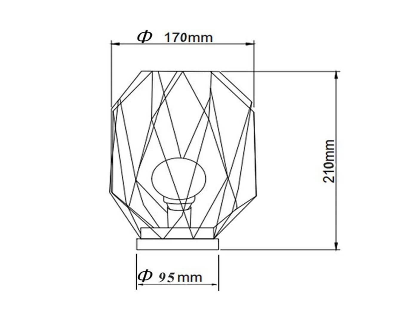 meineWunschleuchte LED Tischleuchte Industrial Draht Rost-Optik Kabellos - Bild 4