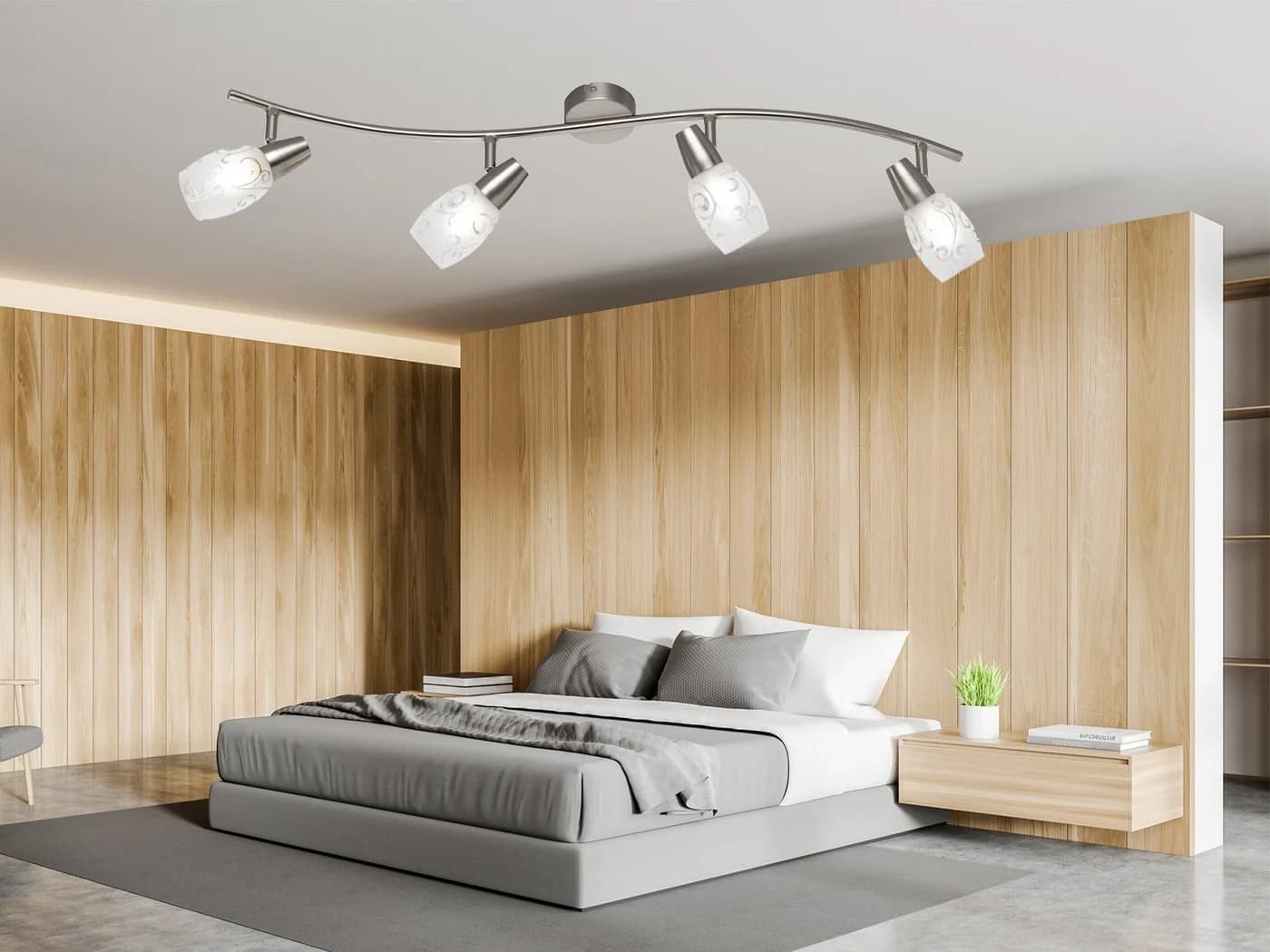 Reality Leuchten LED Deckenstrahler Dimmfunktion Warmweiß