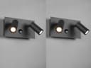 TRIO Leuchten LED Außen-Wandleuchte Bewegungsmelder 2er-Set Bild 3