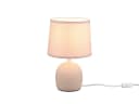 Reality Leuchten LED Nachttischlampe, Warmweiß, Skandinavischer Landhausstil, 26 cm Bild 2
