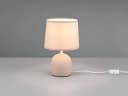 Reality Leuchten LED Nachttischlampe, Warmweiß, Skandinavischer Landhausstil, 26 cm Bild 4