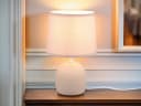 Reality Leuchten LED Nachttischlampe, Warmweiß, Skandinavischer Landhausstil, 26 cm Bild 5