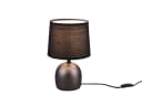 Reality Leuchten LED Nachttischlampe Dimmbar Skandinavisch Silber Schwarz Bild 2