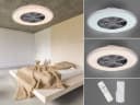 Reality Leuchten LED Deckenleuchte mit Ventilator und Sternenhimmel Bild 1