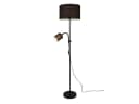 Reality Leuchten LED Stehlampe Schwarz mit Lesearm Bild 2