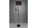Reality Leuchten LED Stehlampe Schwarz mit Lesearm Bild 3