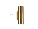 TRIO Leuchten LED Wandleuchte Altmessing Up-Down Licht Bild 4