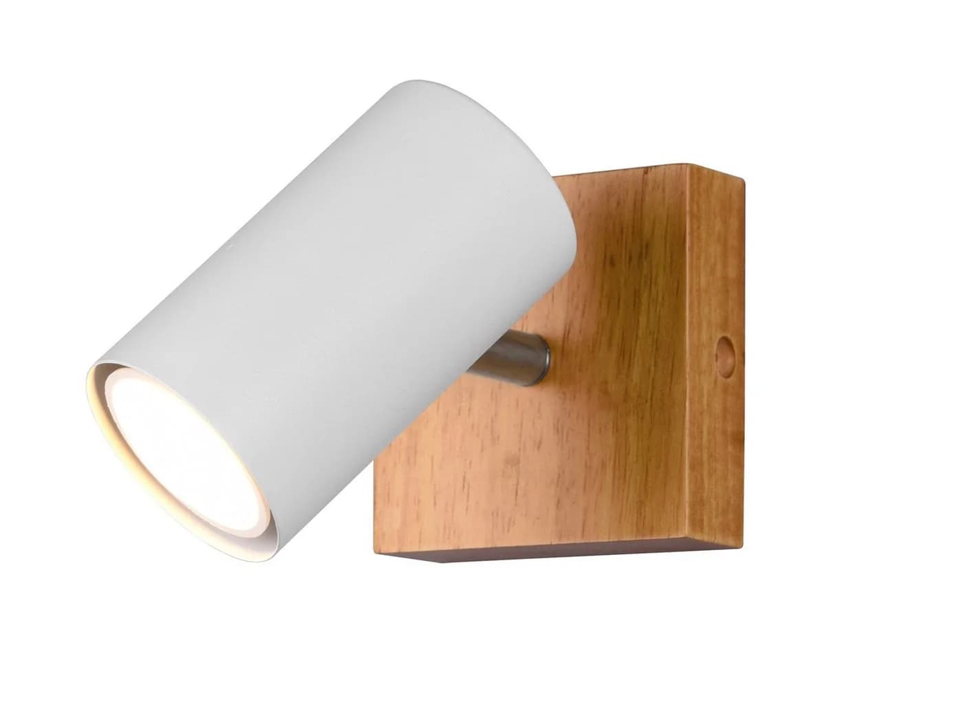 TRIO Leuchten LED Wandleuchte Weiß Dimmbar Holz Metall - Bild 2