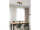 TRIO Leuchten LED Wandstrahler Schwarz Holz Dimmbar Bild 5