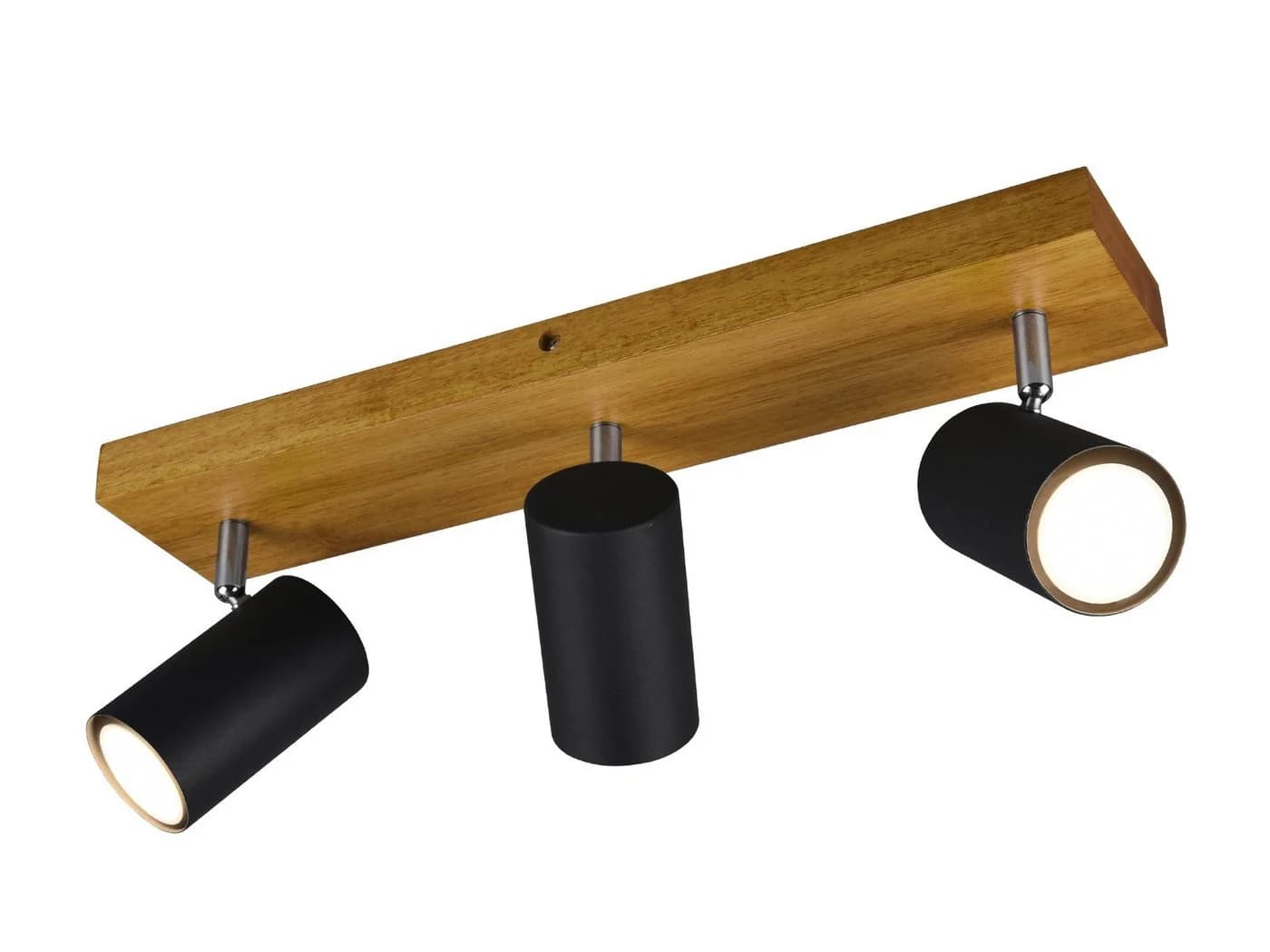 TRIO Leuchten LED Deckenstrahler Schwarz Holz Dimmbar - Bild 2