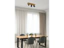 TRIO Leuchten LED Deckenstrahler Schwarz Holz Dimmbar Bild 4
