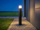 Smartwares LED Pollerleuchte 2er Set Schwarz Aluminium Bild 4