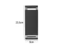 Smartwares LED Außen-Wandleuchte Schwarz Aluminium Up Down Bild 3
