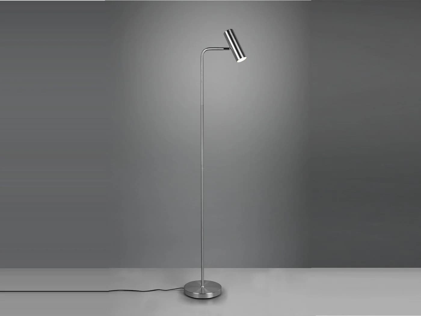 TRIO Leuchten LED Stehlampe, Dimmfunktion, Warmweiß, Lampenschirm schwenkbar, Höhe 151cm - Bild 3