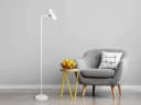 Trio Leuchten LED Stehlampe Weiß Dimmbar Schwenkbar Bild 1