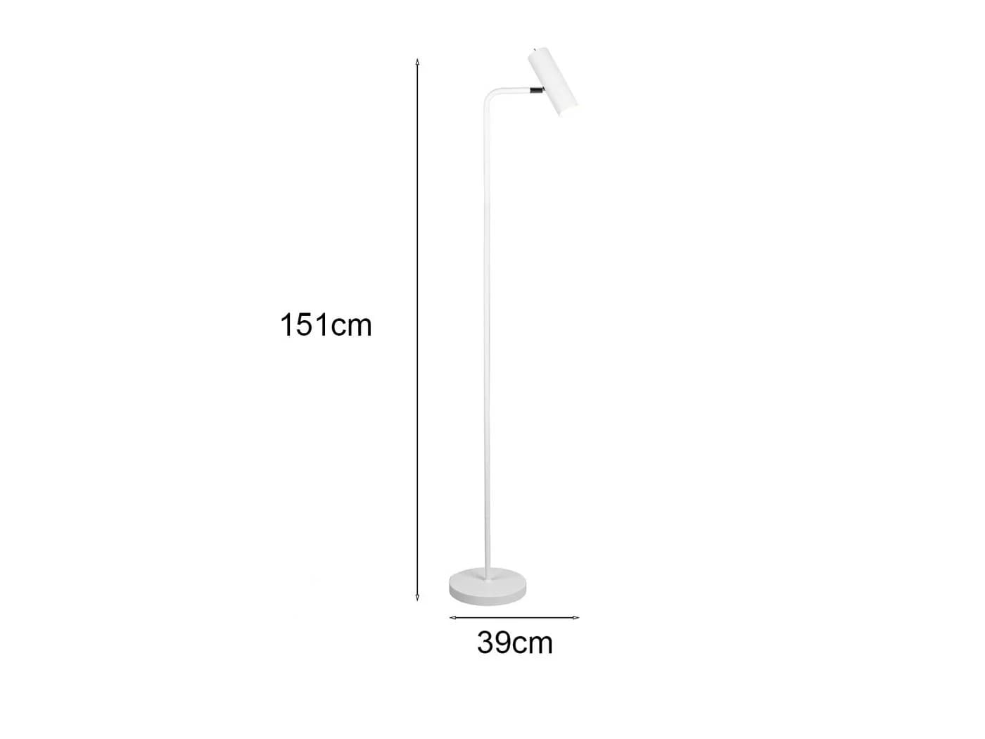 Trio Leuchten LED Stehlampe Weiß Dimmbar Schwenkbar - Bild 3