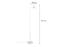 Trio Leuchten LED Stehlampe Weiß Dimmbar Schwenkbar Bild 4