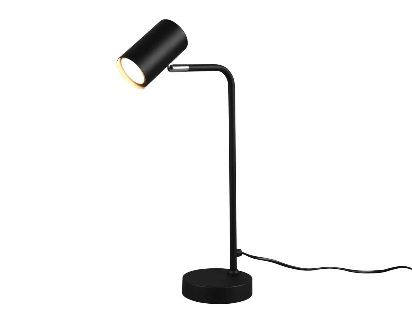 Trio Leuchten LED Schreibtischlampe Schwarz Dimmbar - Bild 2
