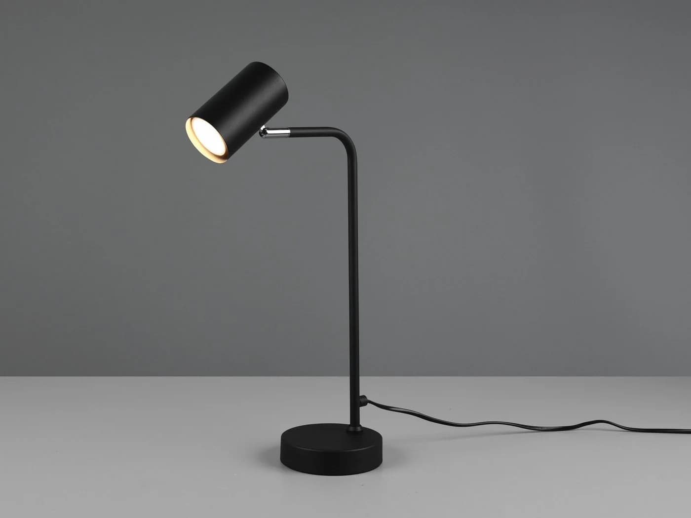 Trio Leuchten LED Schreibtischlampe Schwarz Dimmbar - Bild 3