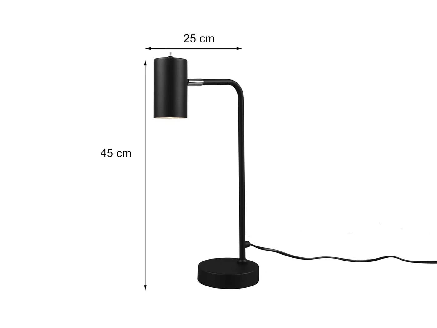 Trio Leuchten LED Schreibtischlampe Schwarz Dimmbar - Bild 4