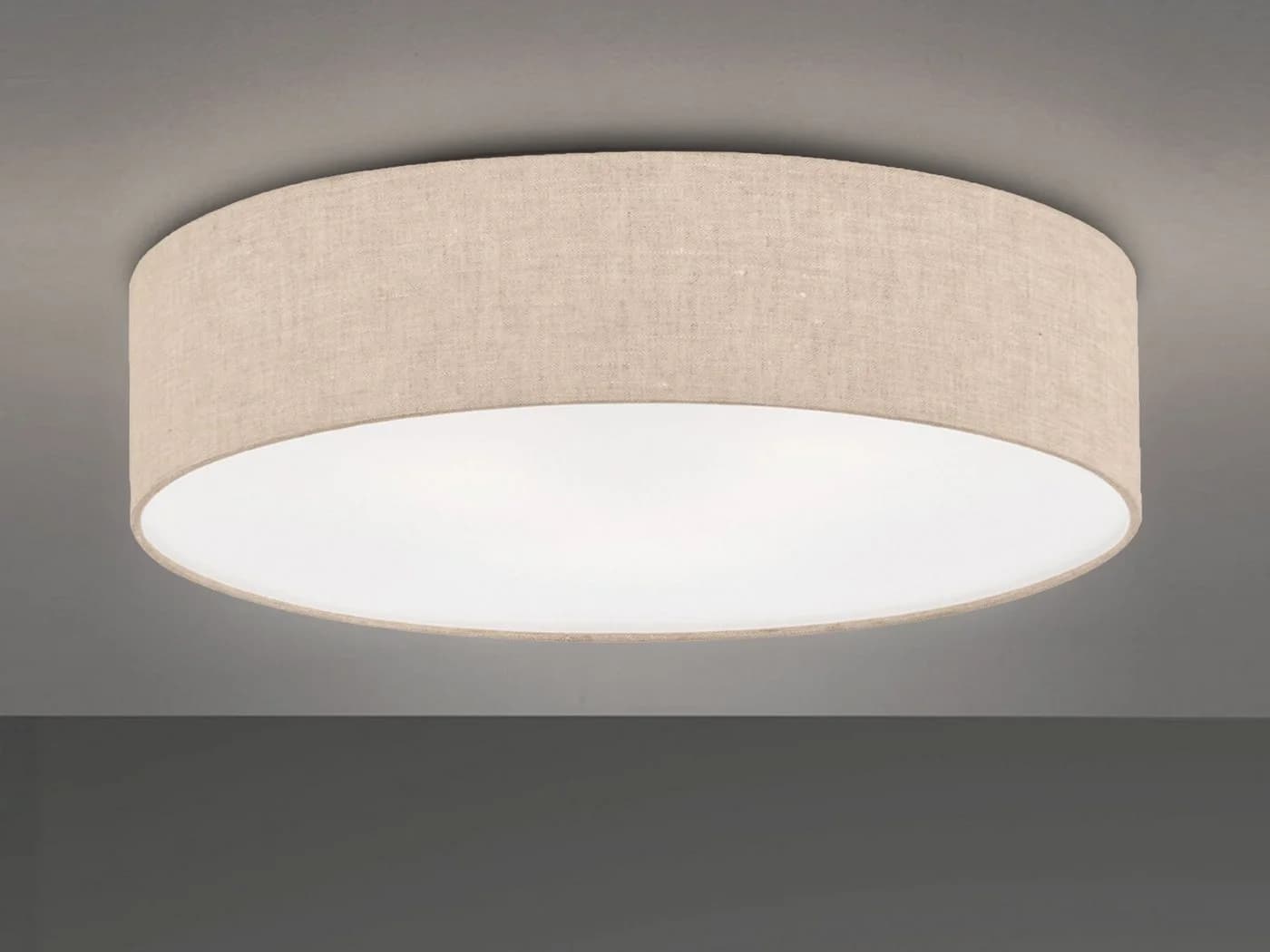 FISCHER & HONSEL LED Deckenleuchte Beige Dimmbar 60cm - Bild 3