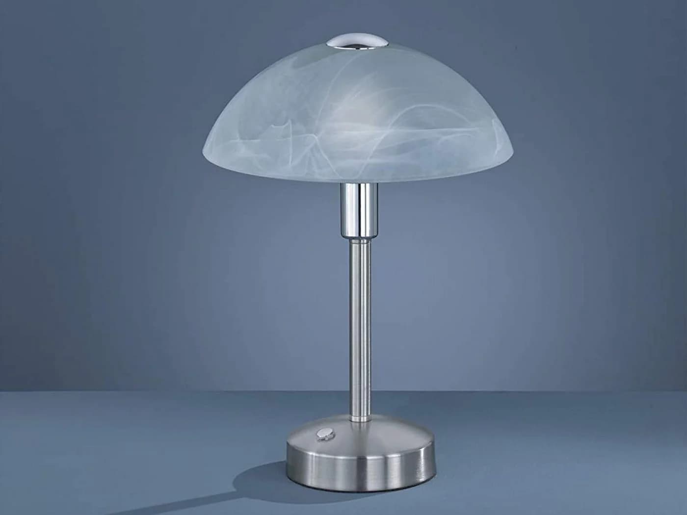 TRIO Leuchten LED Nachttischlampe 2er Set Silber Weiß Dimmbar - Bild 5