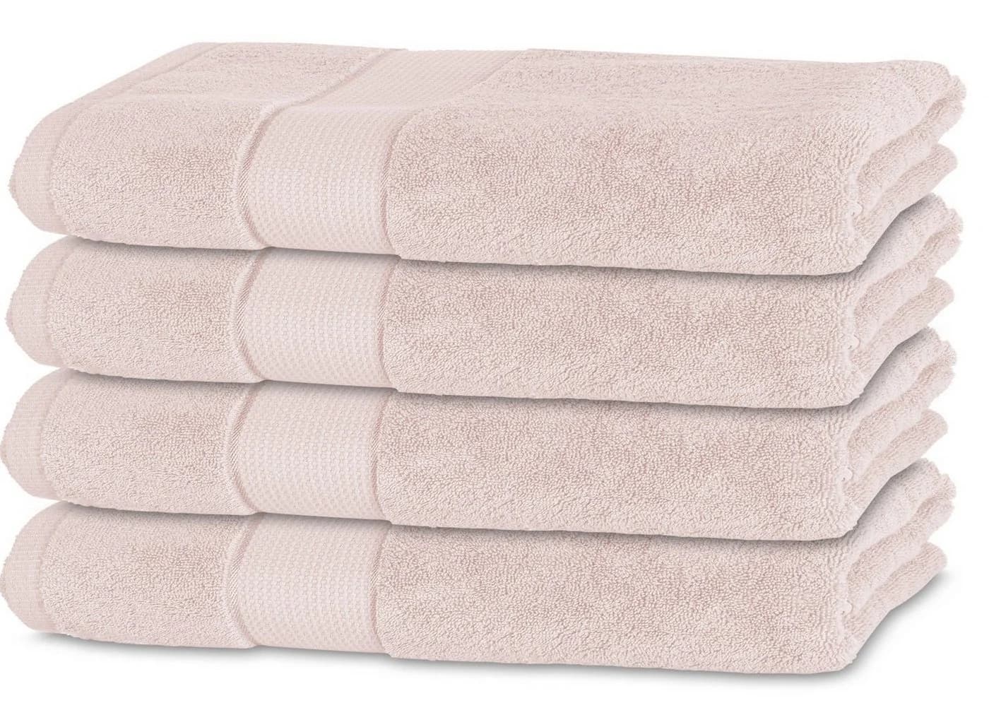 BANANALU Frottee-Handtuch 50x100 cm 450g/m² 100% Baumwolle Rosa - Bild 2