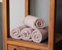 BANANALU Frottee-Handtuch 50x100 cm 450g/m² 100% Baumwolle Rosa Bild 3