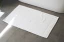 BANANALU Duschvorleger 50x70 cm Baumwolle Weiss Modern Bild 1