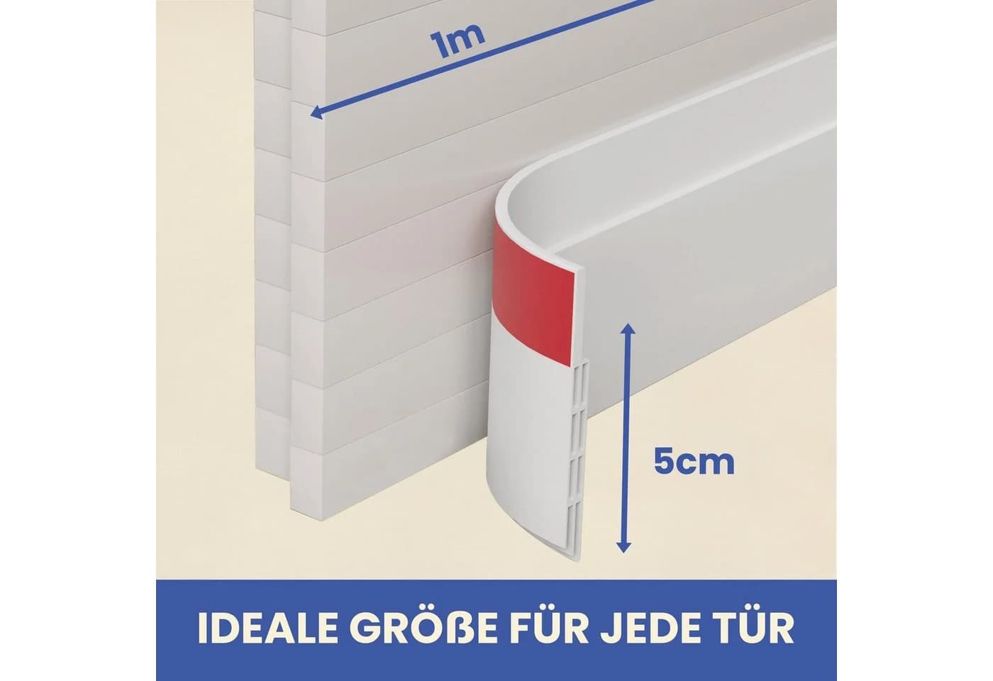 Ecom Delivery Zugluftstopper Tür Selbstklebend - Bild 5