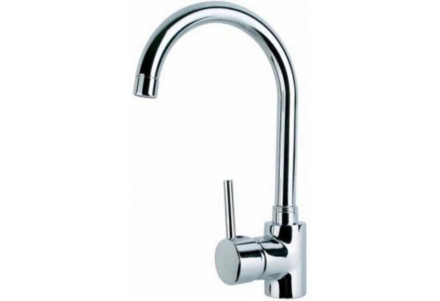Faizee Möbel Küchenarmatur Beige/Schwarz/Chrom