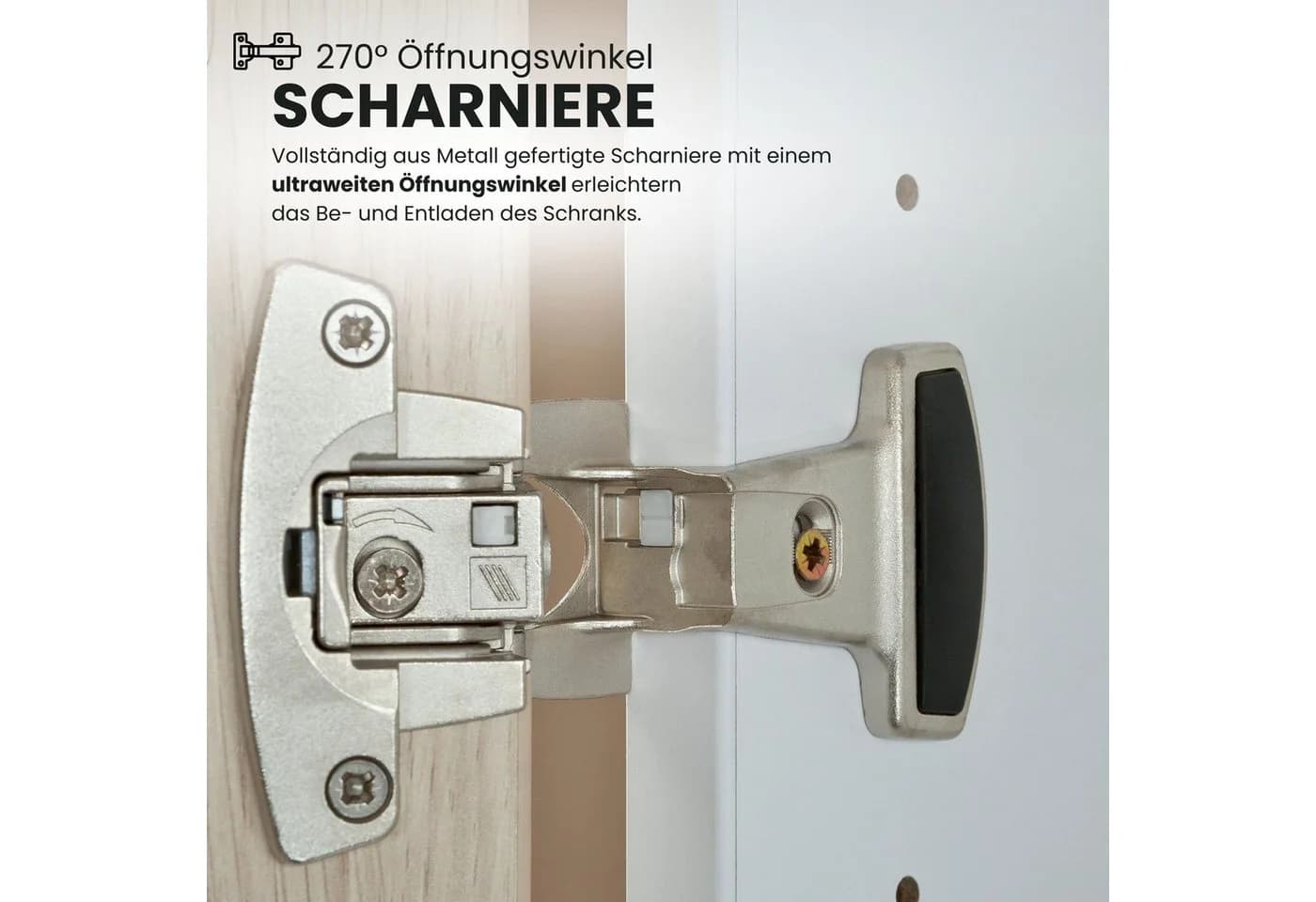 bümö Aktenschrank Weiß 5 Ordnerhöhen Büroschrank - Bild 3